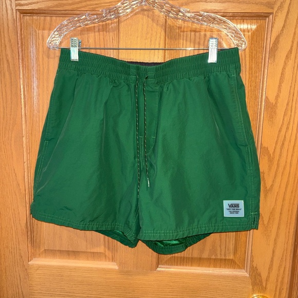 Vans Pants - Vans Deep Green Athletic Shorts